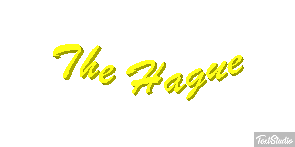 The Hague Texteffekt