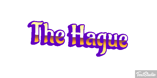 The Hague Texteffekt