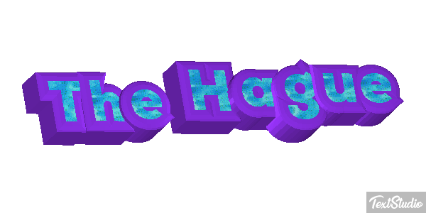 The Hague Texteffekt