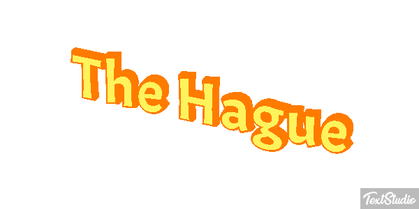 The Hague Texteffekt