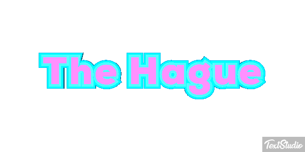 The Hague Texteffekt