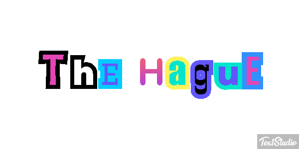 The Hague Texteffekt