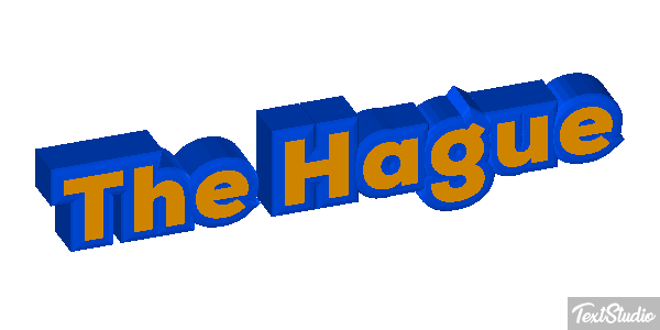 The Hague Texteffekt
