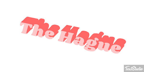 The Hague Texteffekt