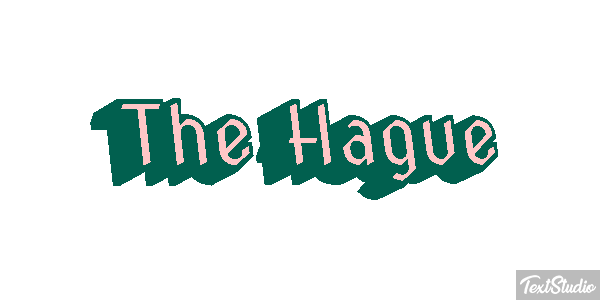 The Hague Texteffekt