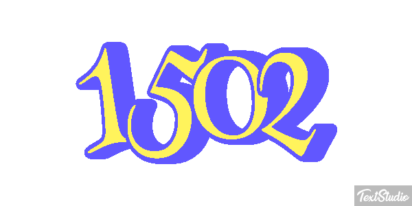 1502 Text effect
