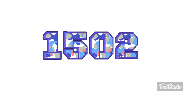 1502 Text effect