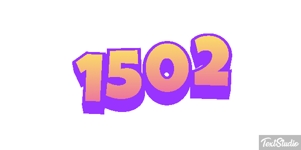 1502 Text effect