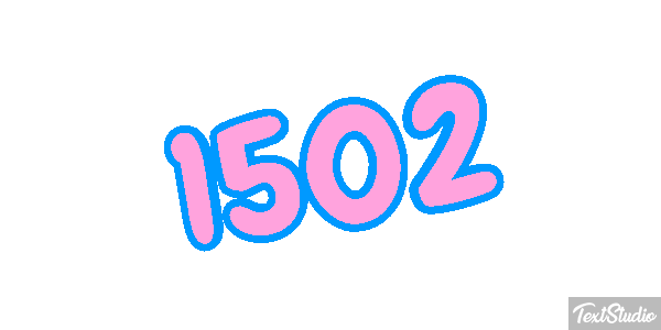 1502 Text effect