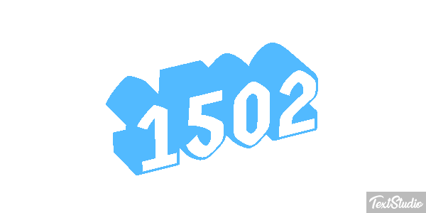 1502 Text effect