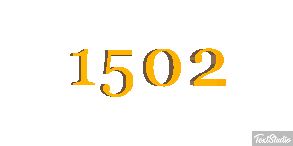 1502 Text effect