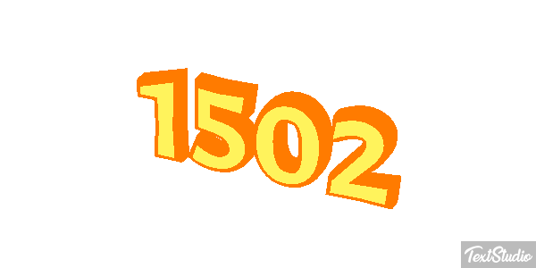 1502 Text effect
