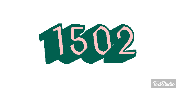1502 Text effect