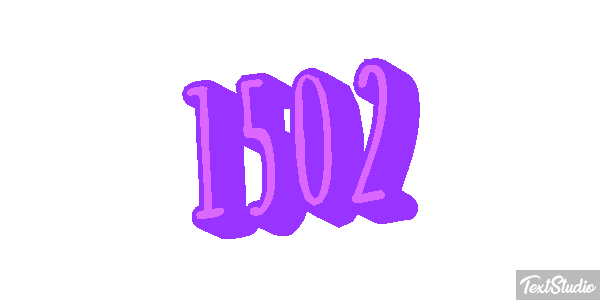 1502 Text effect