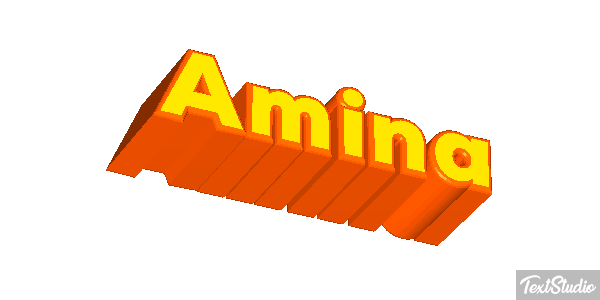 Amina Effetto testo