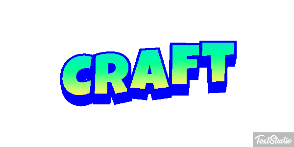 Craft Metin efekti