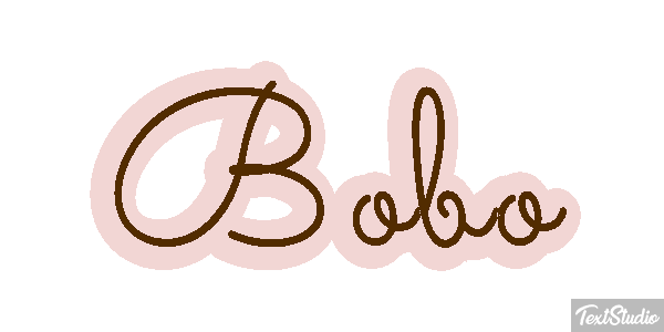 Bobo Text effect