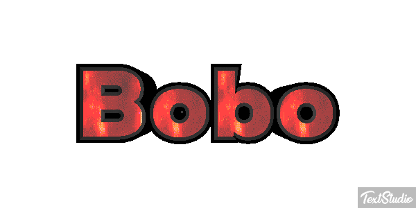 Bobo Text effect
