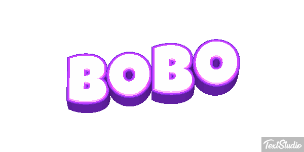 Bobo Text effect