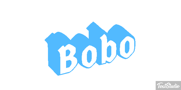 Bobo Text effect