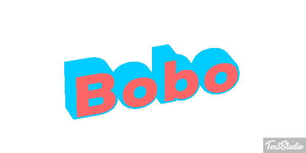 Bobo Text effect
