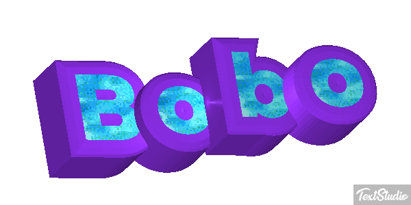 Bobo Text effect