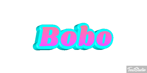 Bobo Text effect