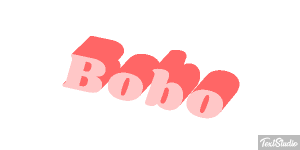 Bobo Text effect