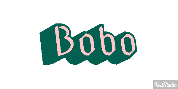 Bobo Text effect