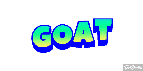 Goat Tekst effect