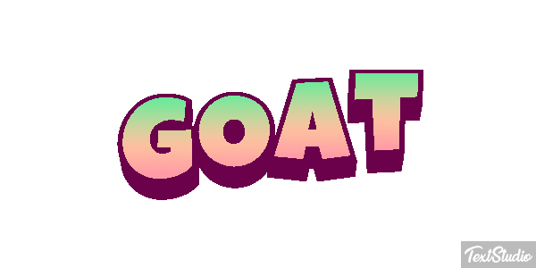 Goat Tekst effect