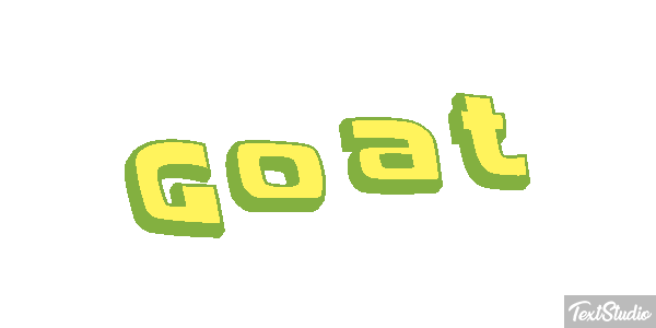 Goat Tekst effect