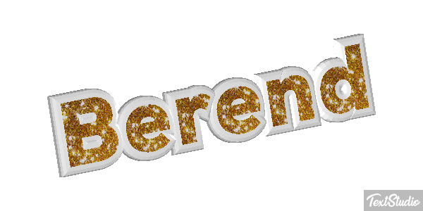 Berend Tekst effect