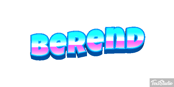 Berend Tekst effect
