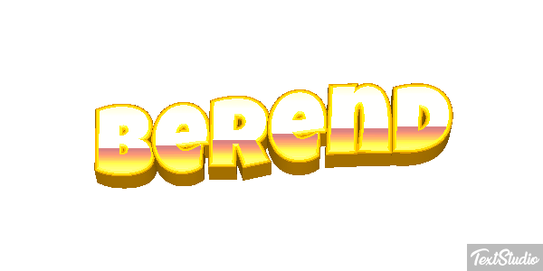 Berend Tekst effect