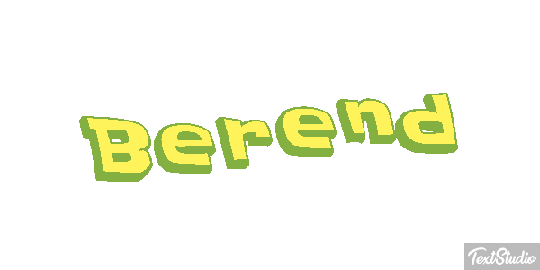 Berend Tekst effect
