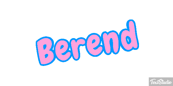 Berend Tekst effect