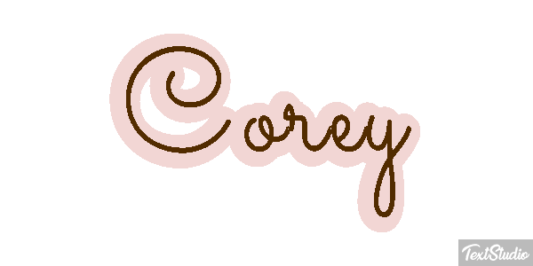 Corey Effetto testo