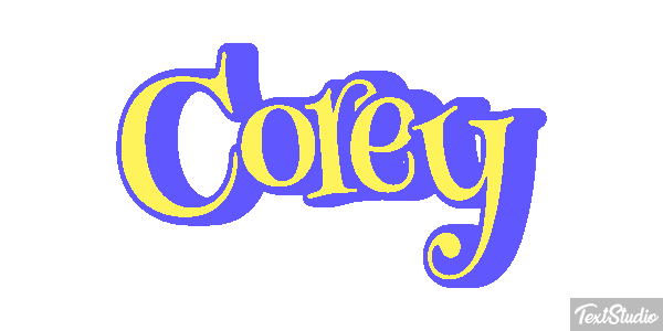Corey Effetto testo