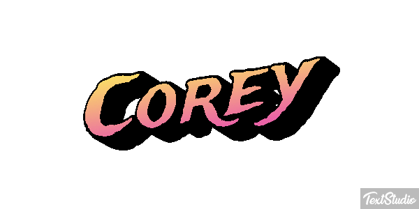 Corey Effetto testo