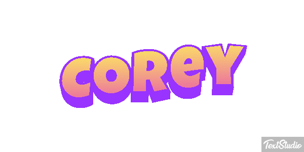 Corey Effetto testo