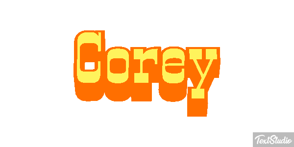 Corey Effetto testo