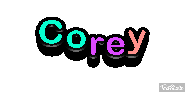 Corey Effetto testo