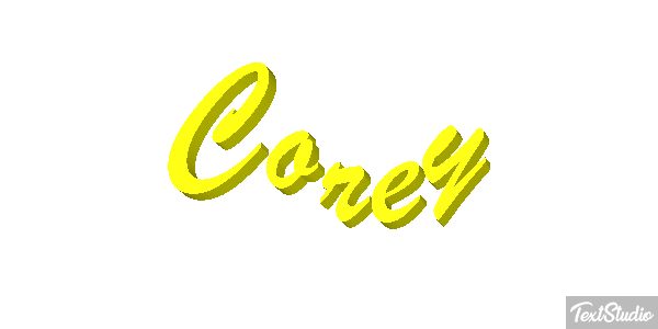Corey Effetto testo