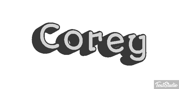 Corey Effetto testo