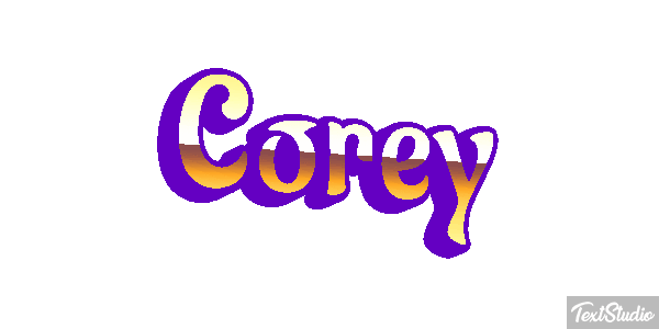 Corey Effetto testo