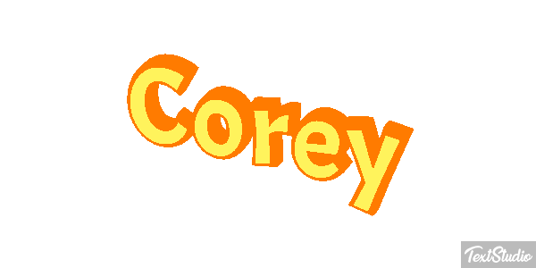 Corey Effetto testo
