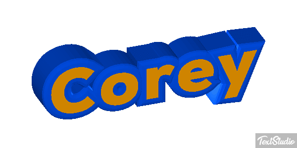Corey Effetto testo