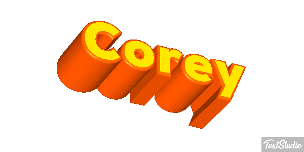 Corey Effetto testo