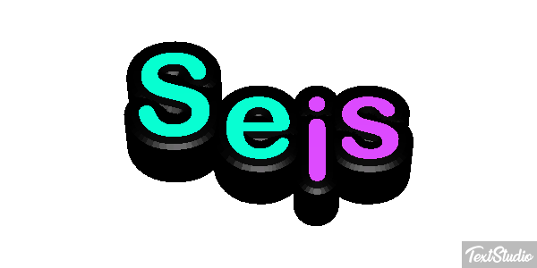 Seis Efeito do texto